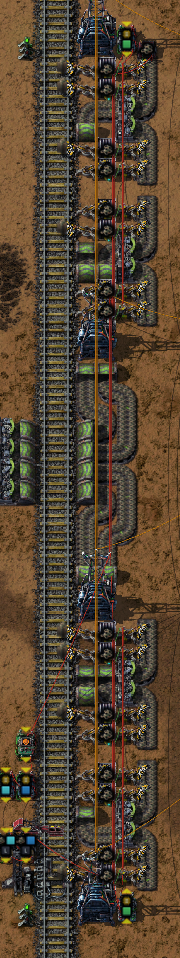 Bahnhof belade Material V1