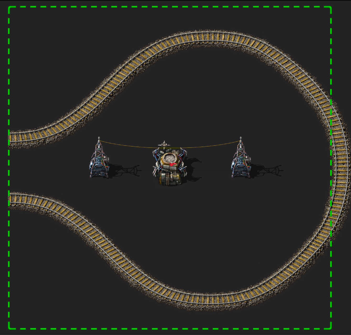 Gleis U-Turn (1 Chunk)