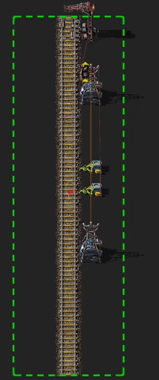 Bahnhof Tankstelle (1 Chunk)