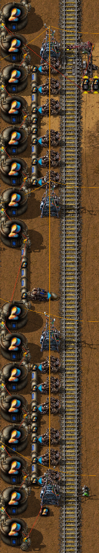 Bahnhof entlade Flüssigkeit V1